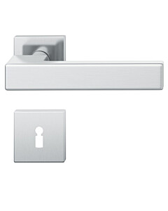 12-1183 quadratische Rosettengarnitur ASL® Edelstahl feinmatt von FSB  