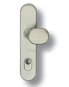 Außenhalbgarnitur Sicura LS mit KZS Edelstahl matt  Südmetall