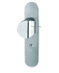 Tresor Schutz-Außenschild m. Griffplatte ES matt ohne KZS von Scoop