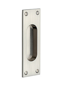 Schiebetürmuschel Bauhaus SM 216-970 Schiebetürbeschlag für Schiebetüren mit Griffmuschel in MMN Nickel matt