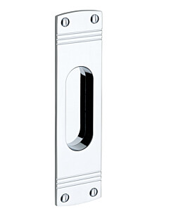 tecnoGRIFF Schiebetürmuschel Art deco SM 216-820 Schiebetürbeschlag für Schiebetüren mit Griffmuschel