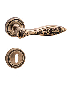 Blossom 1378/261 Rosettengarnitur Bronze matt gebürstet von Fimet