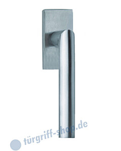 1108 (Jade I) Fenstergriff eckig Edelstahl matt o. poliert Scoop