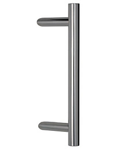 Stoßgriff Kos abgeschrägt, Ø 30 mm ,400 mm, Edelstahl matt von Südmetall