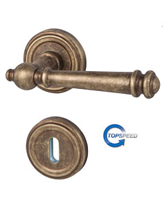 Mount Everest-R Rosettengarnitur Top Speed BK4 Antik Bronze Südmetall