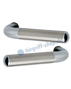 Drückerpaar New Orbis Chrom/Edelstahl von JTC