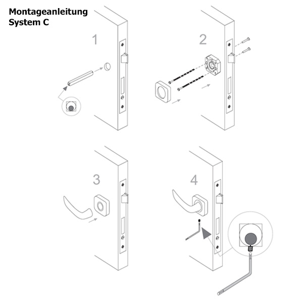 Montageanleitung System C