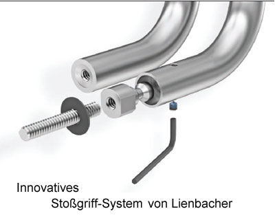 Das innovative Stoßgriff-System von Lienbacher Das innovative Stoßgriff-System von Lienbacher